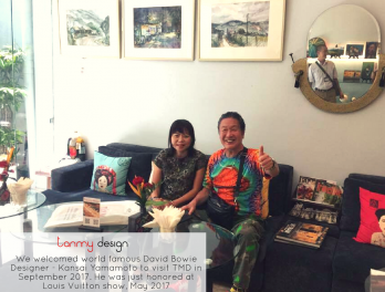 TMD welcomed Mr. Kansai Yamamoto, world famous designer in September 17th 2017